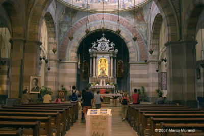 Barbana inside the cathedral