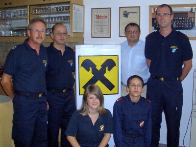 Khlschrank fr die Freiwillige Feuerwehr Walpersbach