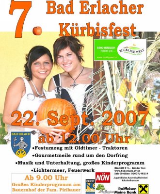 Einladung zum Krbisfest 2007