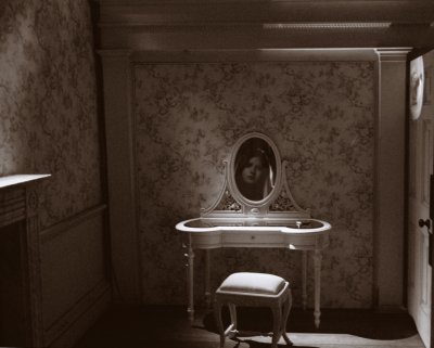 the woman in the mirror