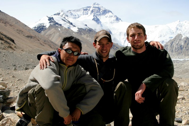 Kevin, Myself and Billy at Everest