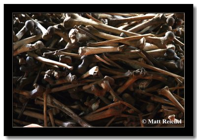 Pile of Bones, Ntarama, Rwanda