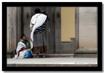 Two Pilgrims, Addis Ababa, Ethiopia