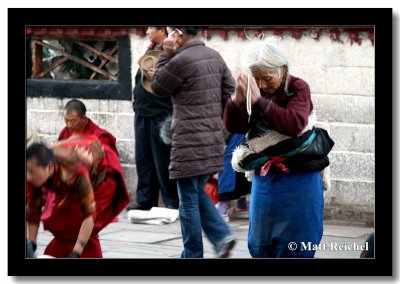 Among the Devout, Lhasa, Tibet