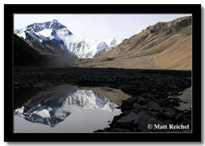 Everest and her Reflection, Everest Base Camp, Tibet