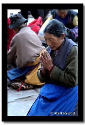 Prayers, Lhasa, Tibet