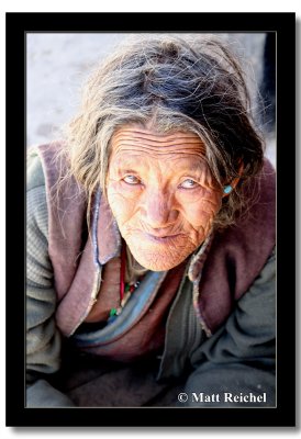 Tested Face, Gyangtse, Tibet
