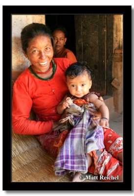 A New Baby and a New Grandmother, Siruvari, Nepal