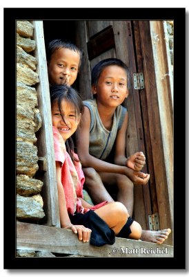 Greetings out the Window, Nuwakot, Nepal