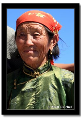 Grandmother, Altan Bulag, Mongolia