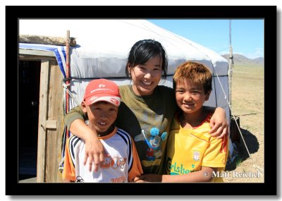 Mongolian Siblings, Altan Bulag, Tov Aimag, Mongolia
