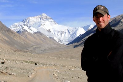 Self Portrait by Mount Everest