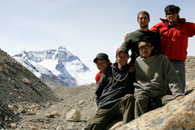 Group Shot at Everest Base Camp