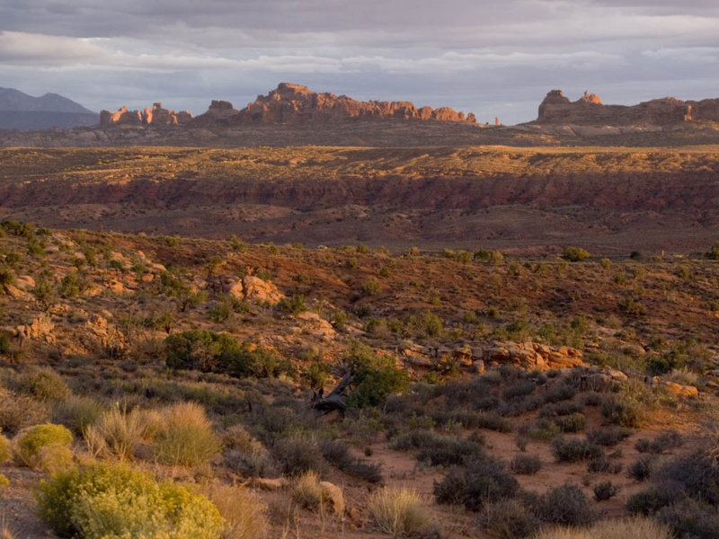 <B>The Citadel</B>    <br> <FONT SIZE=2>Arches National Park, Utah - September 2006</FONT>