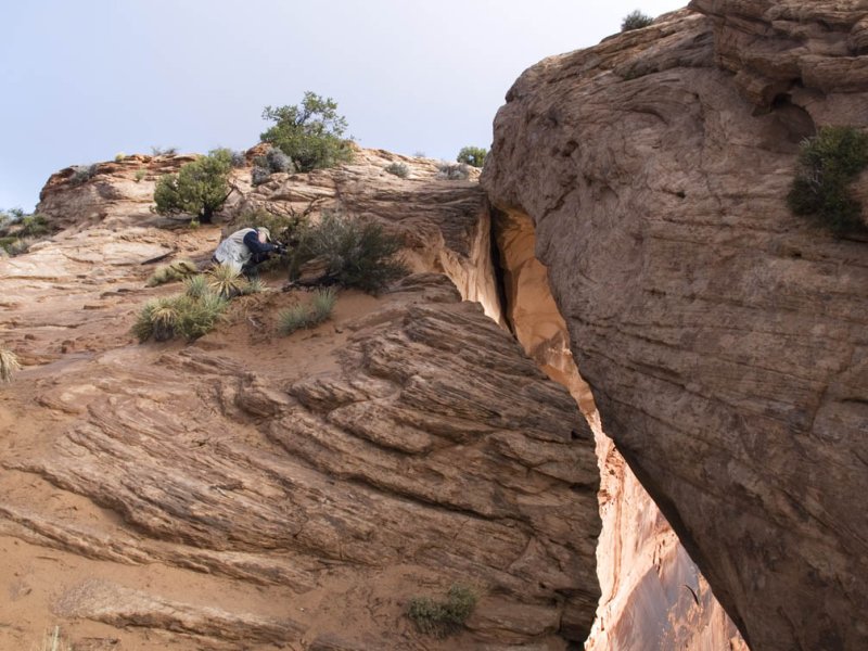 <B>Finding Foreground</B> <br><FONT SIZE=2>Canyonlands National Park, Utah - September 2006</FONT>