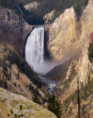  Lower Falls Grand Canyon of the Yellowstone, Yellowstone National Park, September 2006