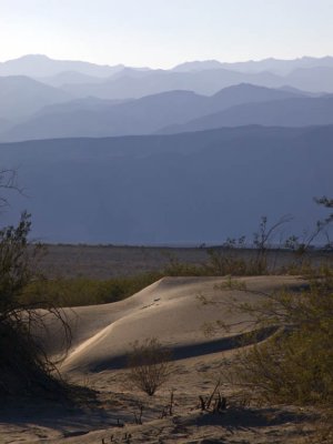 Late Light on the Dunes Death Valley, California  February 2007