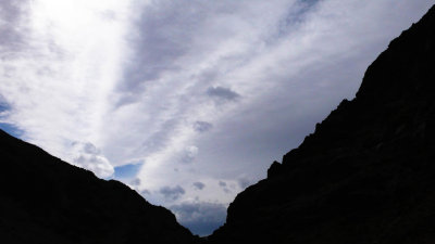 Canyon Sky Death Valley, California  February 2007