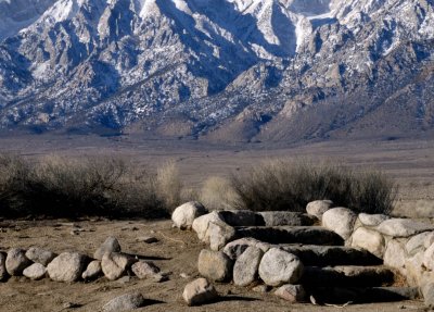 <B>Stairway</B> <BR><FONT SIZE=2>Manzanar National Monument, California February 2007</FONT>
