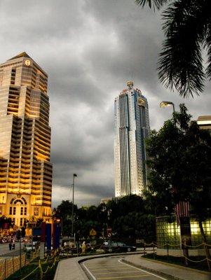 Night Scene in Downtown Kuala Lumpur, September 2007
