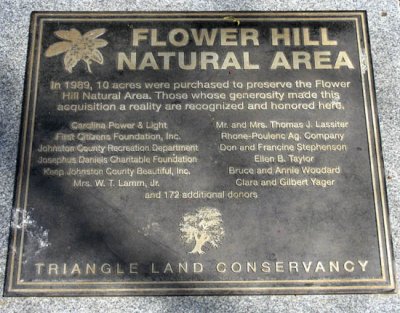 Flower Hill - A TLC Preserve - March 2007