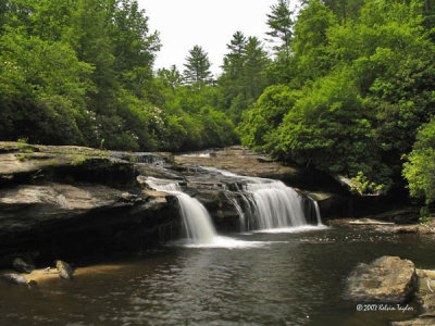 Falls downriver from Exit Falls