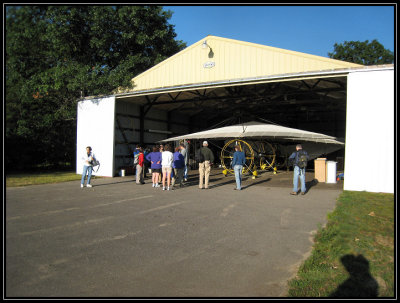 Ultralight hangar