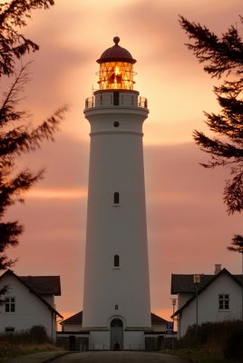 Sunset, Hirtshals Fyr (Hirtshals Lighthouse)