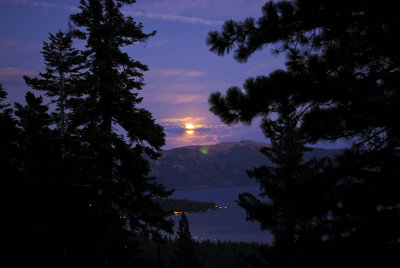 Tahoe Moonrise