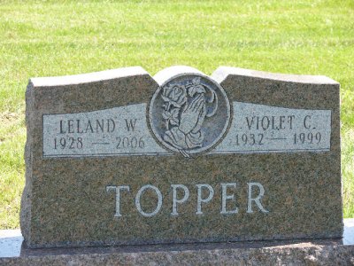 Topper, Leland M. & Violet C. (Updated 9/07)Section 2 Row 5