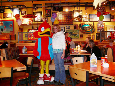 Alexis and Red Robin