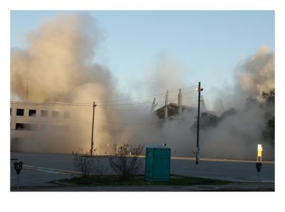 Dust cloud rises...