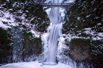 Multnomah Falls, Winter Study #2