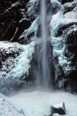 Multnomah Falls, Winter Study #3