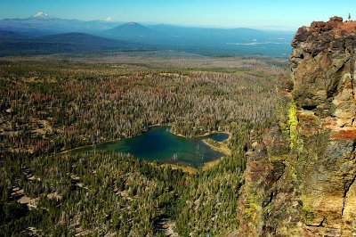 Little Three Creeks Lake from Tam McArthur Rim