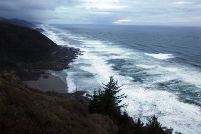 Sunset from Cape Perpetua