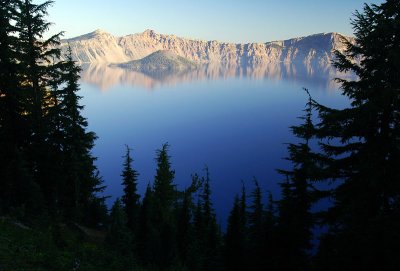 Crater Lake from Sun Notch #1