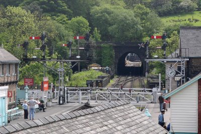 Signalling at Grosmont Station