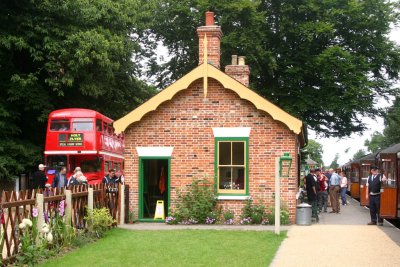 Holt Station Platform