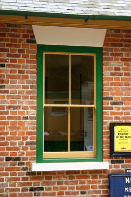 Window at Holt Station