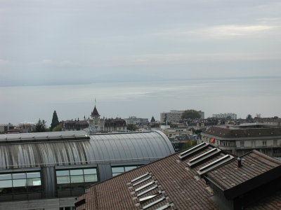 Lake Geneva from Hotel Mirabeau