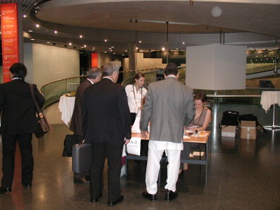Registration of delegates