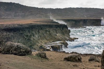 Waves against Coast