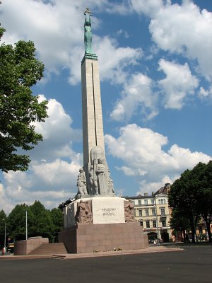 Freedom Monument in the central city