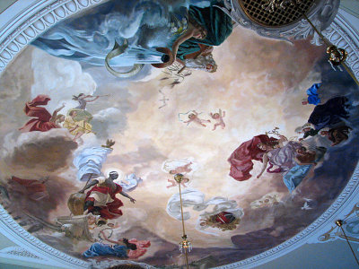 Ceiling in the house of Blackheads