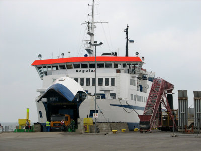 Ferry to island Saaremaa