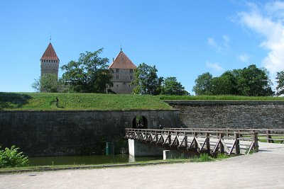 Old castle (1260) in Kuresaare