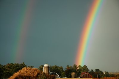 First rainbow of the season