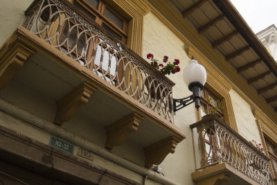 sacada em Quito (Quito balcony)