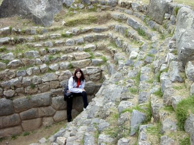 nas runas (at Peruvian ruins)